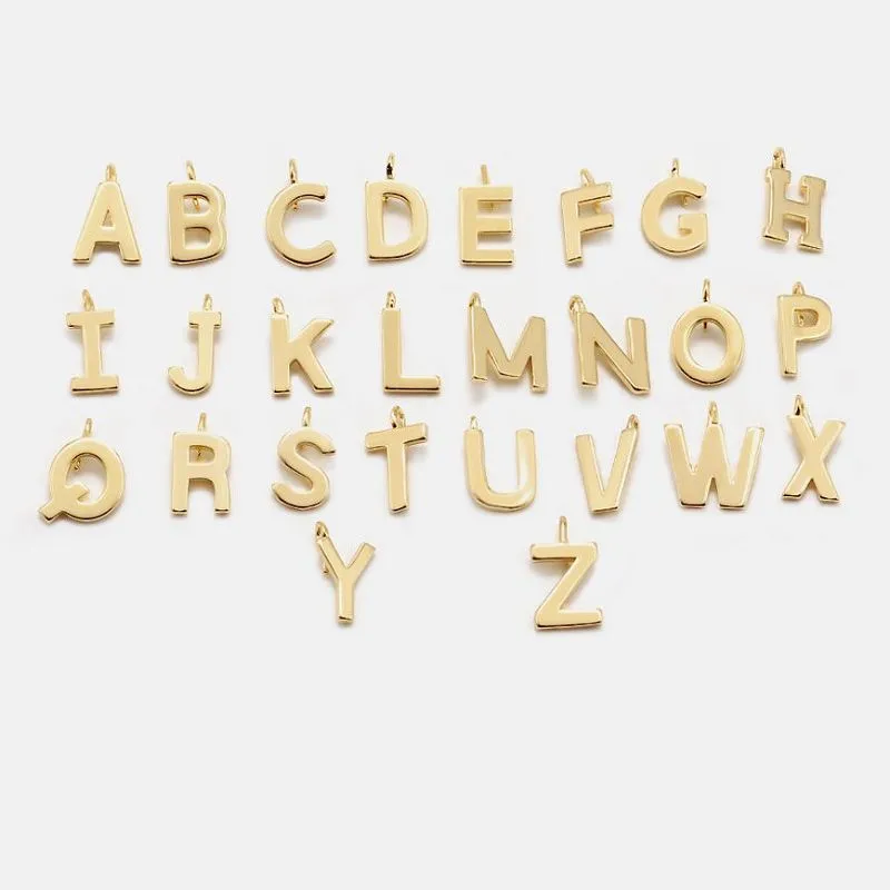 Charm-Anhänger mit 26 Buchstaben und Initialen