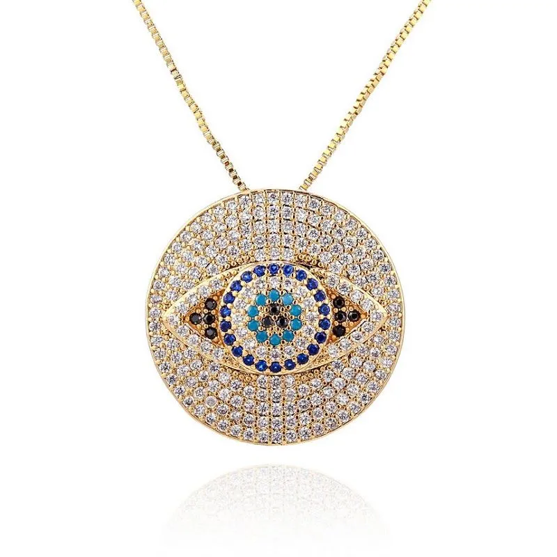 Großer Evil Eye Anhänger