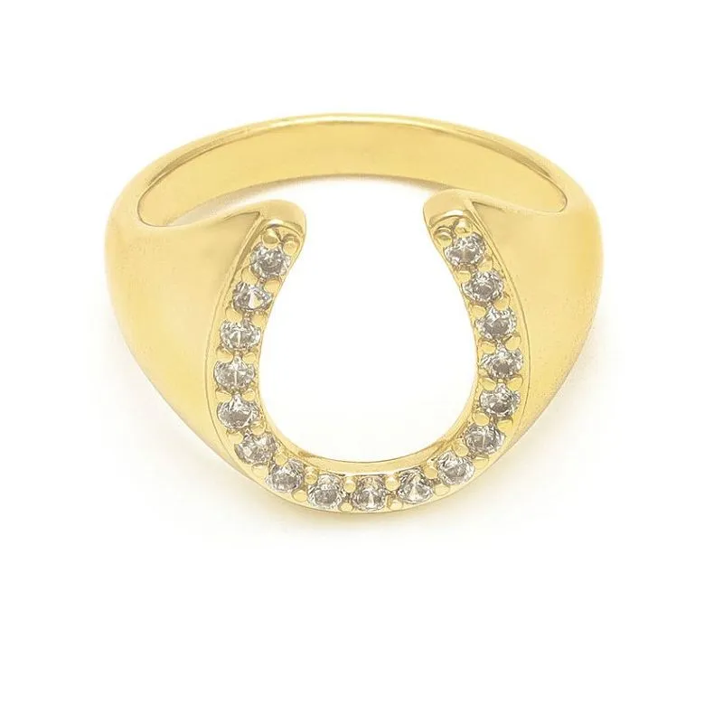 Modischer U-förmiger Damenring