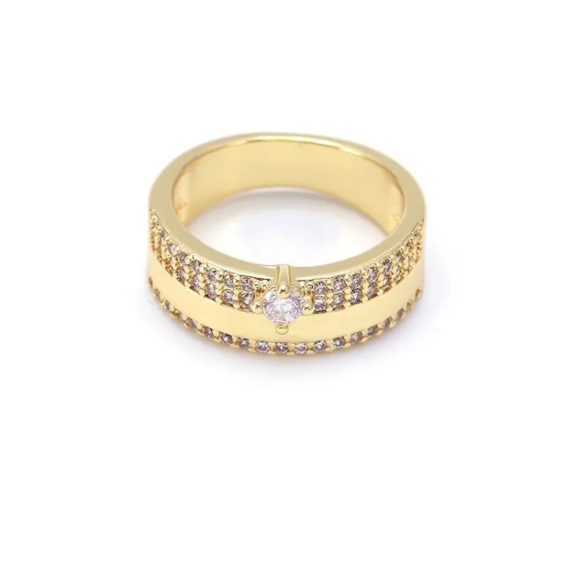 Vergoldeter antiker Ehering