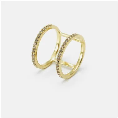 Vergoldeter Modering für Damen