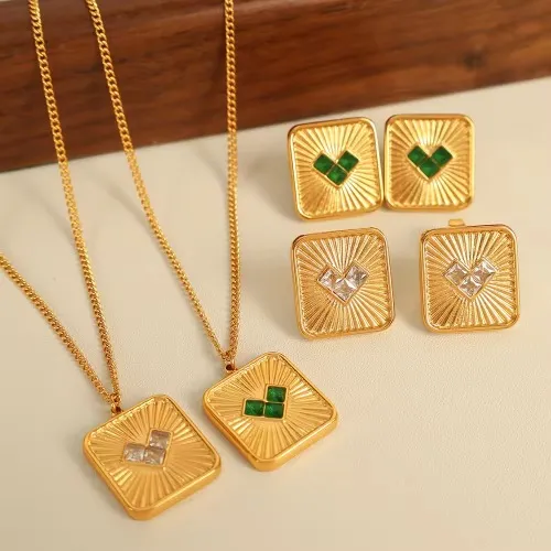 Halskette-Ohrringe-Set